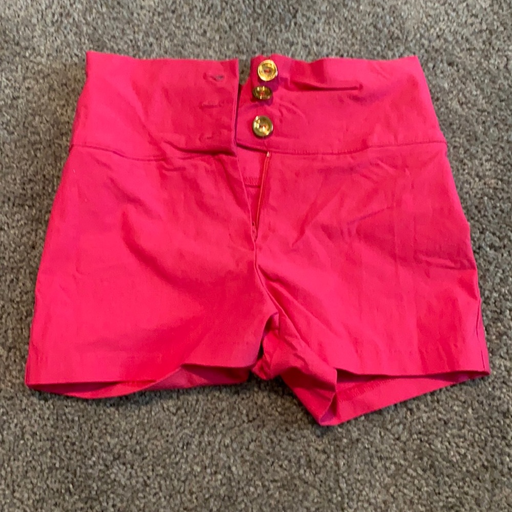 High waisted shorts
